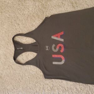 5 For $25 Under Armour USA Graphic Tank Top Womens Size Medium